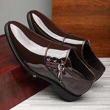 B 84150 Men's Pointed Toe Leather Shoes ��ʿ��ͷ����ƤЬ