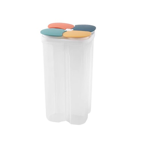 Sealed Jar for Grains & Cereals, Household Noodle Storage Box, Kitchen Bean & Grain Storage Container with Compartments for Rice and Miscellaneous Grains