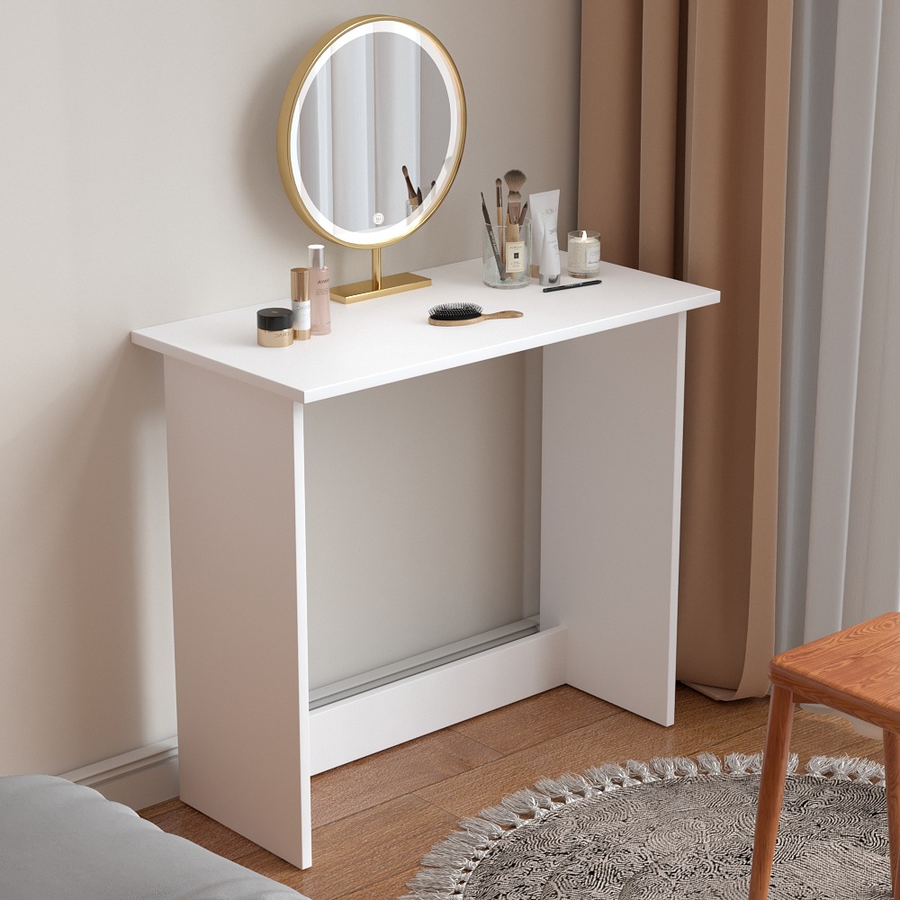 Escritorio de escritorio simple multifuncional para alquiler de casa, escritorio de escritorio para estudiantes, dormitorio familiar, escritorio de computadora moderno image 3