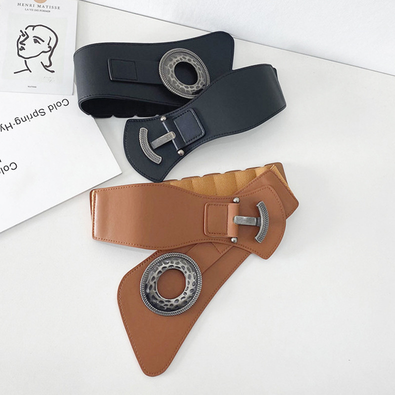 Nuovo cappotto ultra largo con coprivita, versione coreana Cintura elastica in vita versatile, decorazione da donna con gonna maglione_voghion.com