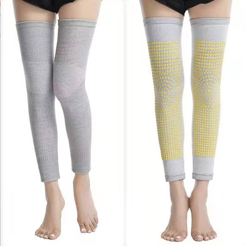 Winter and Autumn mugwort warm knee and leg pads for men and women, anti-slip, suitable for cold legs, indoor and outdoor lengths warm knee and leg pads