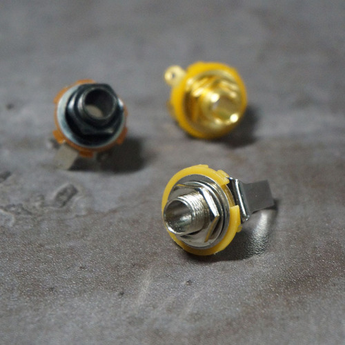 Audio output port, electric guitar bass plug socket connection head 6.35mm plug interface, musical instrument accessories