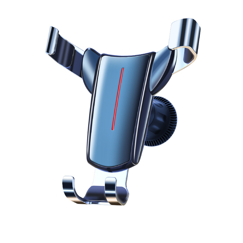 자동차 휴대 전화 홀더 공기 출구 중력 감지 휴대 전화 홀더 자동차 휴대 전화 홀더 삼각형 중력 황소 헤드 홀더