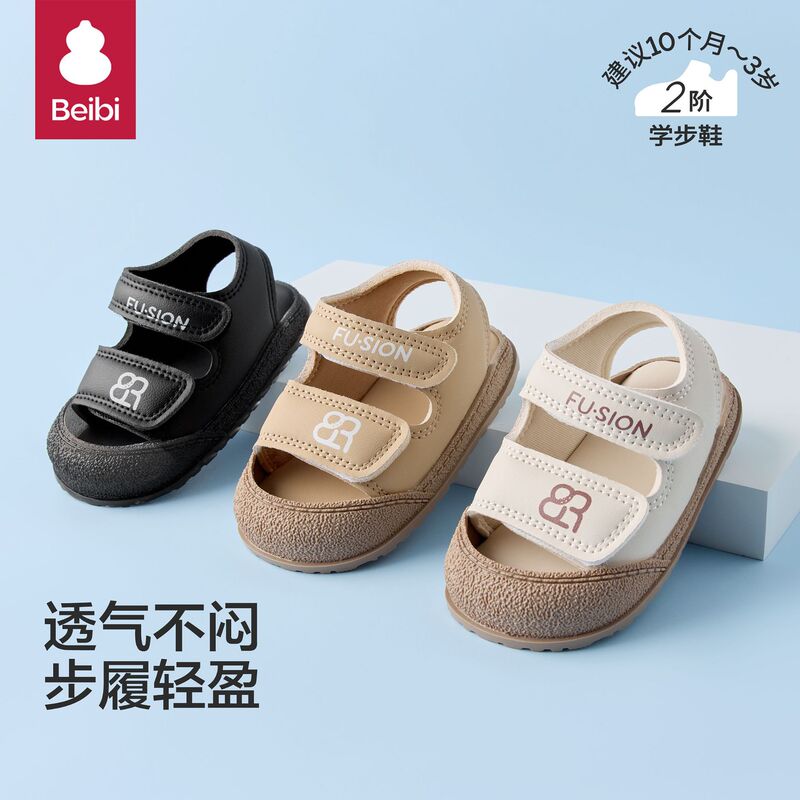 Baby Sandals for 1-2 Years Old, Summer Toddler Shoes for Boys, Soft-Soled Baby Beach Shoes, Closed-Toe Shoes for Girls Baby Sandals for 1-2 Years Old, Summer Toddler Shoes for Boys, Soft-Soled Baby Beach Shoes, Closed-Toe Shoes for Girls