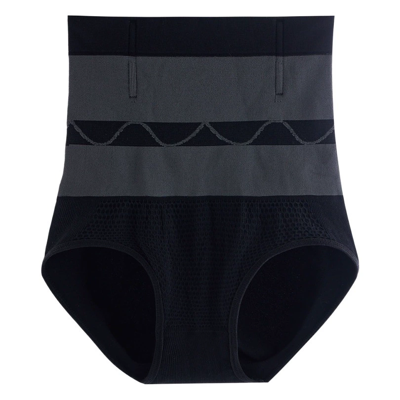 Нижнее белье для живота Tinker с высокой талией Женская Талия Tinker Belly Сильная Послеродовая форма Бесследные ультратонкие брюки для коррекции фигуры Kaka