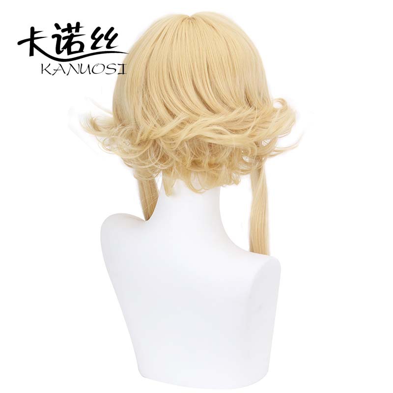 Kanuo Original Dios fluorescente viajero femenino fluorescente hermana juego personaje Cosplay peluca