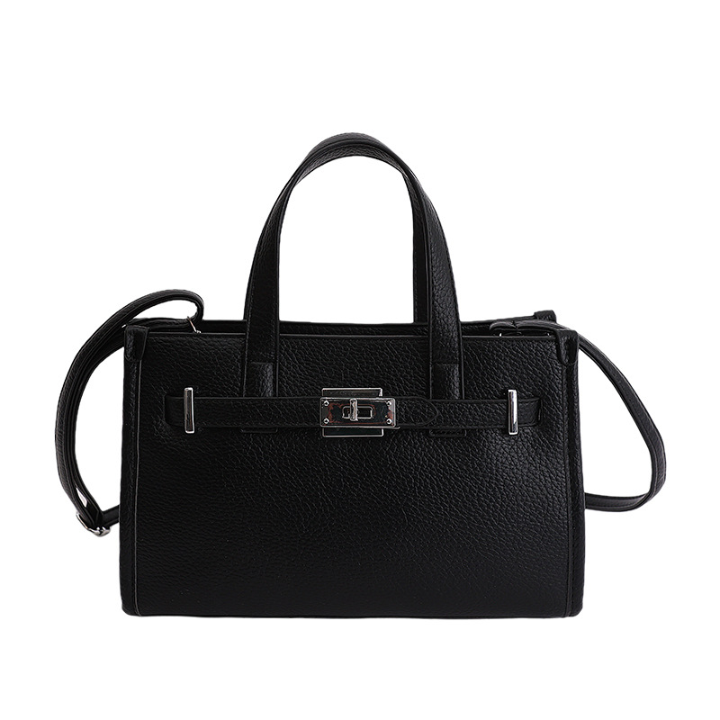 Bolso para mujeres 2026 venta transfronteriza caliente nuevo lichi estampado bolso de mano alta textura lujosa mochila de hombro
