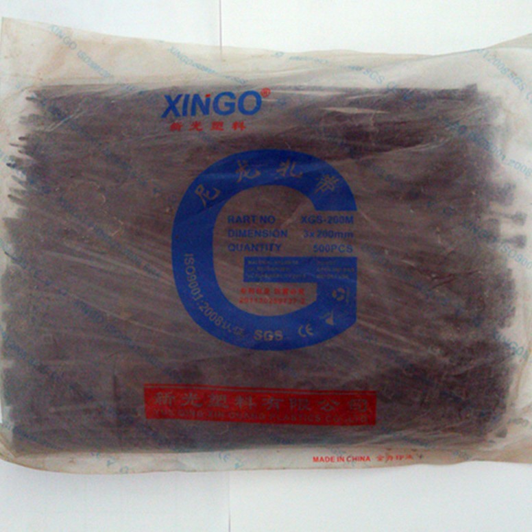 Fábrica al por mayor de nylon de la atadura de cables de nylon de plástico autobloqueante cable de la atadura de cables ignífugo con modelos completos