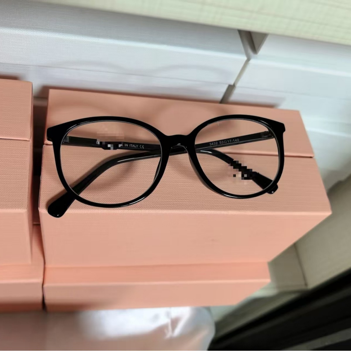 黑框素颜眼镜女简约显脸3432小近视度数镜架女素颜新款近视眼镜