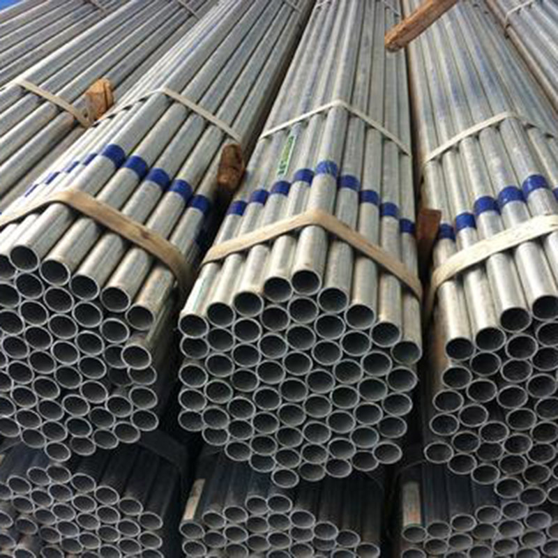 乐从 荣钢 镀锌圆管 建筑工地用镀锌管 搭建支架用镀锌管