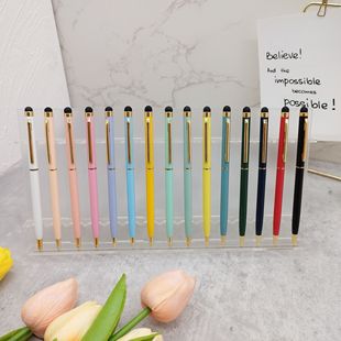 2023 Amazon Hot Fignature Подписание Fine Ring Ball Pens Подписание ручки золотые аксессуары Bandable Sens Ecren Header