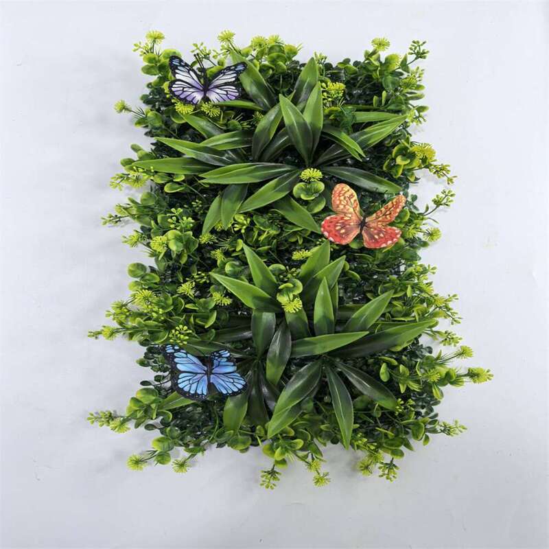 跨境货源25*50CM家居装饰人造草坪仿真植物草坪绿色DIY面板假的草|undefined
