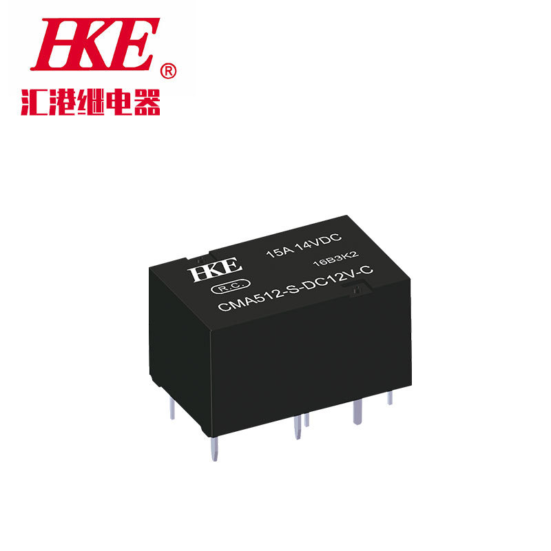 低价供应 汇港HKE品牌CMA512-S-DC12V小型大功率双子汽车继电器