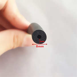 直径10mm O型发泡条空心圆柱汽车门密封条隔音海绵条门缝隙橡胶条