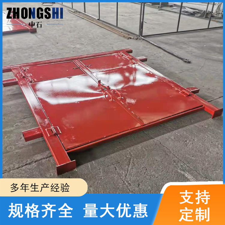 矿用防火栅栏门现货山东厂家 避难硐室用密闭门变电室防火栅栏门