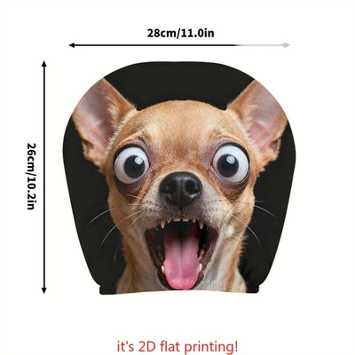 Universal seat cover: Cute Animal Cartoon Car Pillow Elastic - 11-double-sided-printing-1pc-26cm28cm