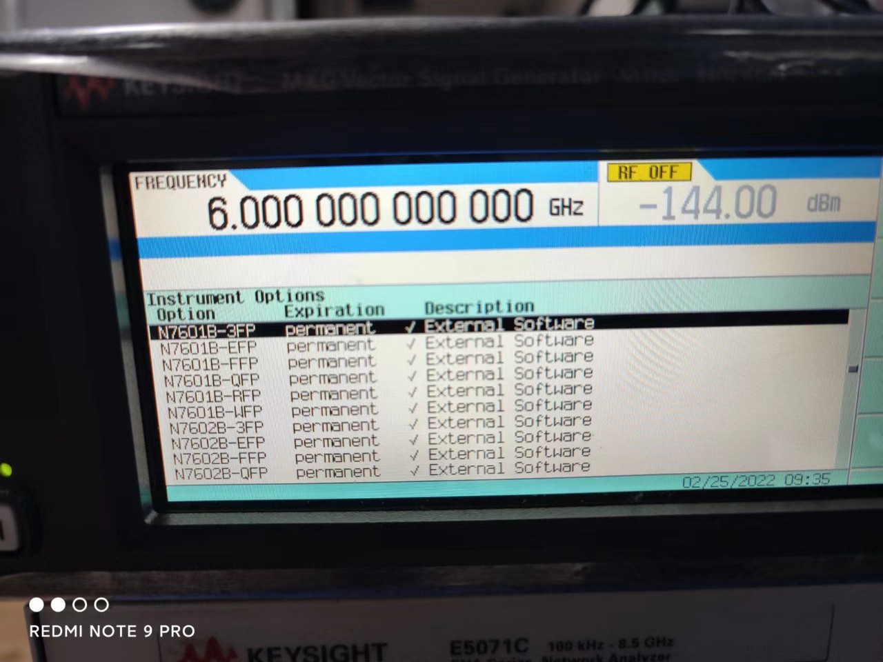 是德N5182B系列数字信号发生器