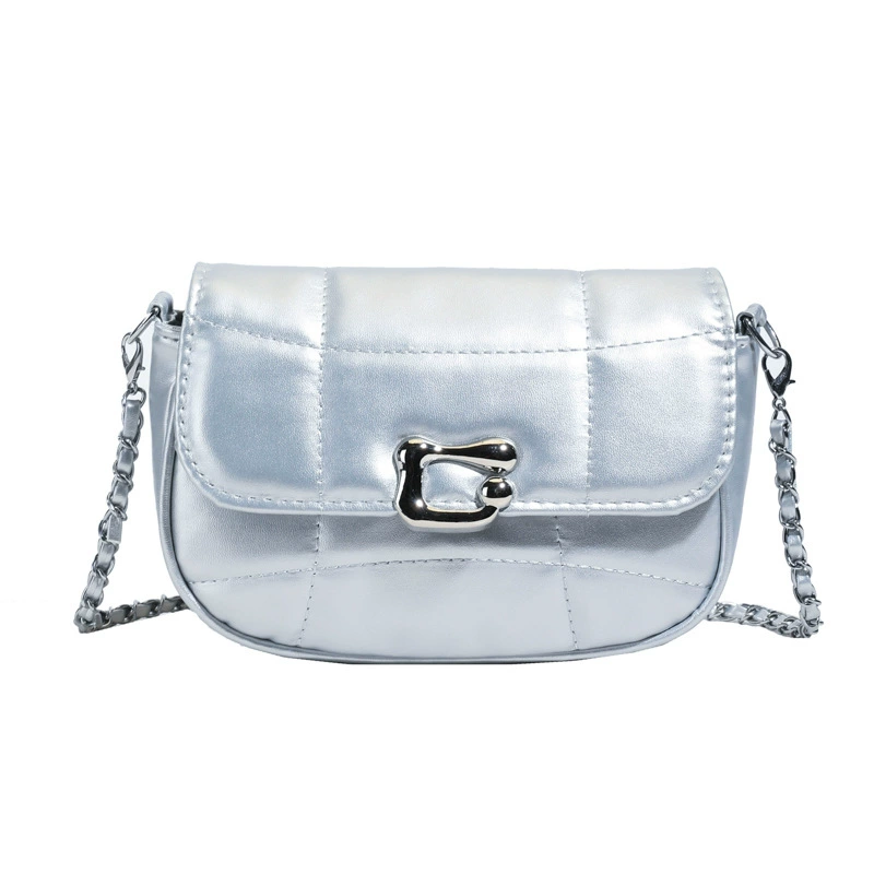 Retro shoulder bag, universal strap, simple elegant small crossbody, 0.3 kg