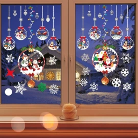 墙贴;玻璃贴;圣诞装饰品