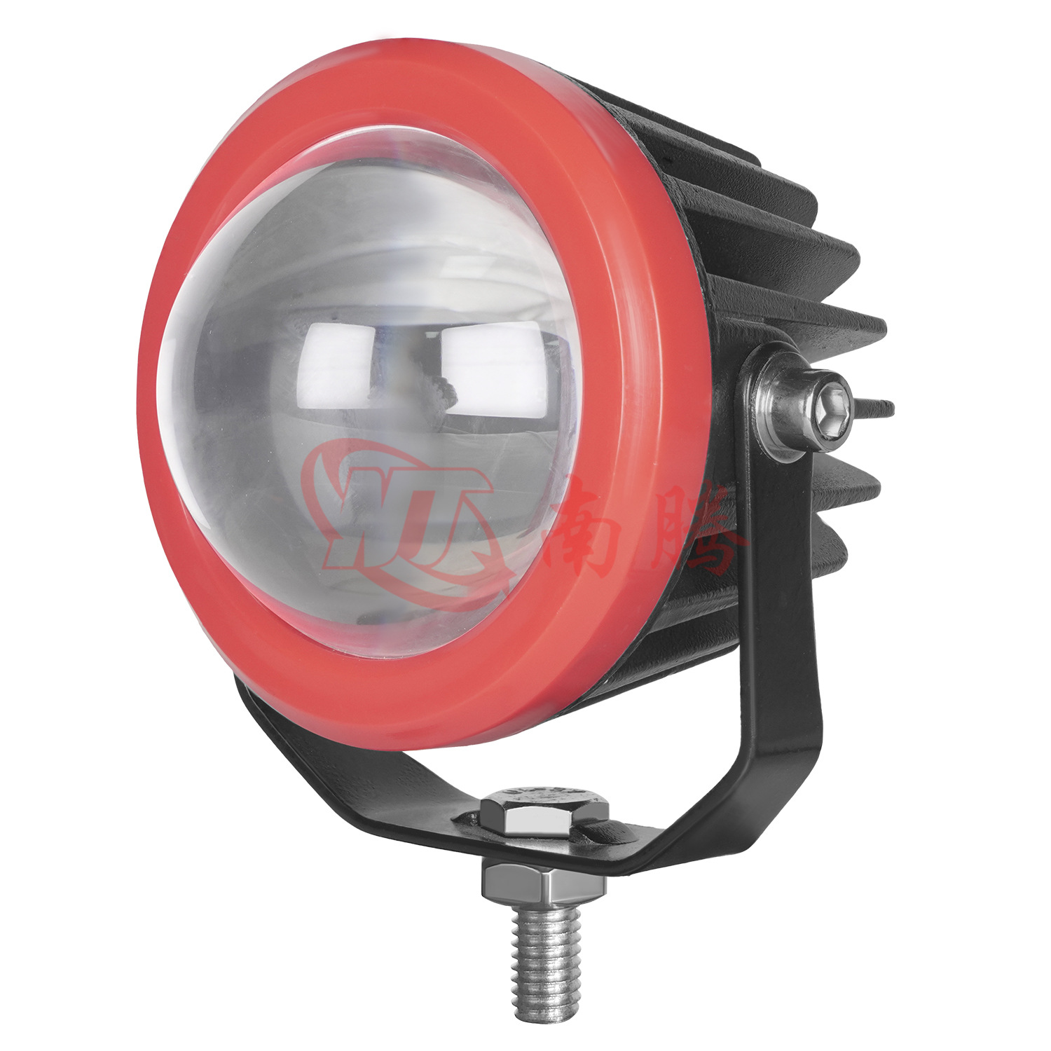 Cañón láser LED del automóvil lámpara de niebla de malla media barra delantera externa cañón de luz alta lente de condensación de luz de techo de luz de enfoque integrada de distancia y cerca image 5