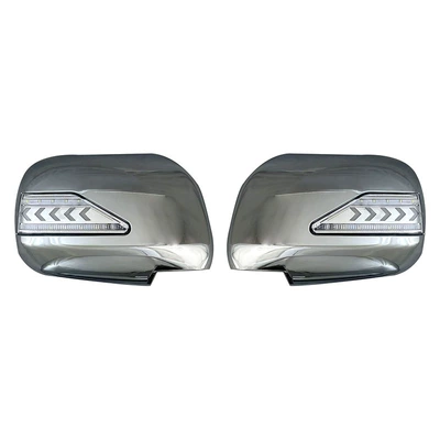 Suitable for 05-15 Other Automotive Exterior Supplies - with-lamp-electroplated-silver-a