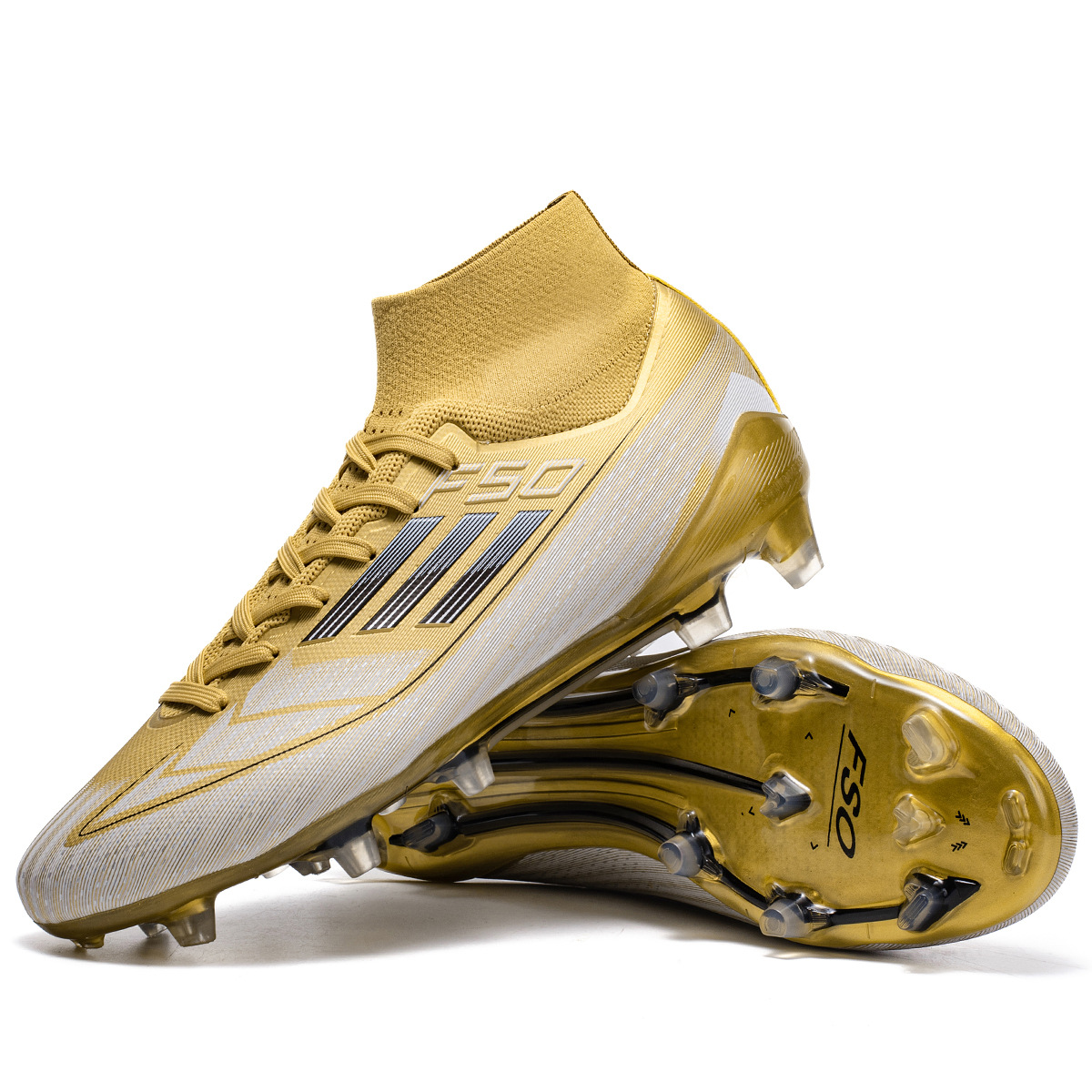 2025 nuevos zapatos de fútbol transfronterizos de clavos largos para hombres y mujeres zapatos de entrenamiento juvenil fábrica de zapatos SCOOER