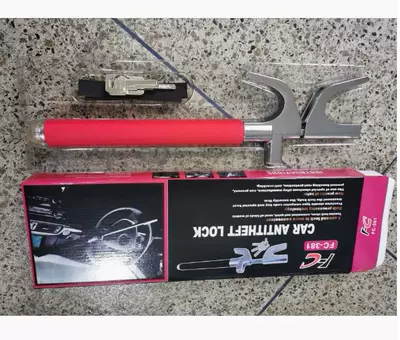 Car Lock, Steering Wheel Lock, Car lock - red