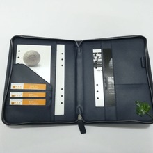 广东工厂定制真皮/PU/布艺经理夹商务办公出差旅行业务办公可定制