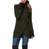 Demi-season solid jacket, 2021 collection, Amazon, European style, long sleeve