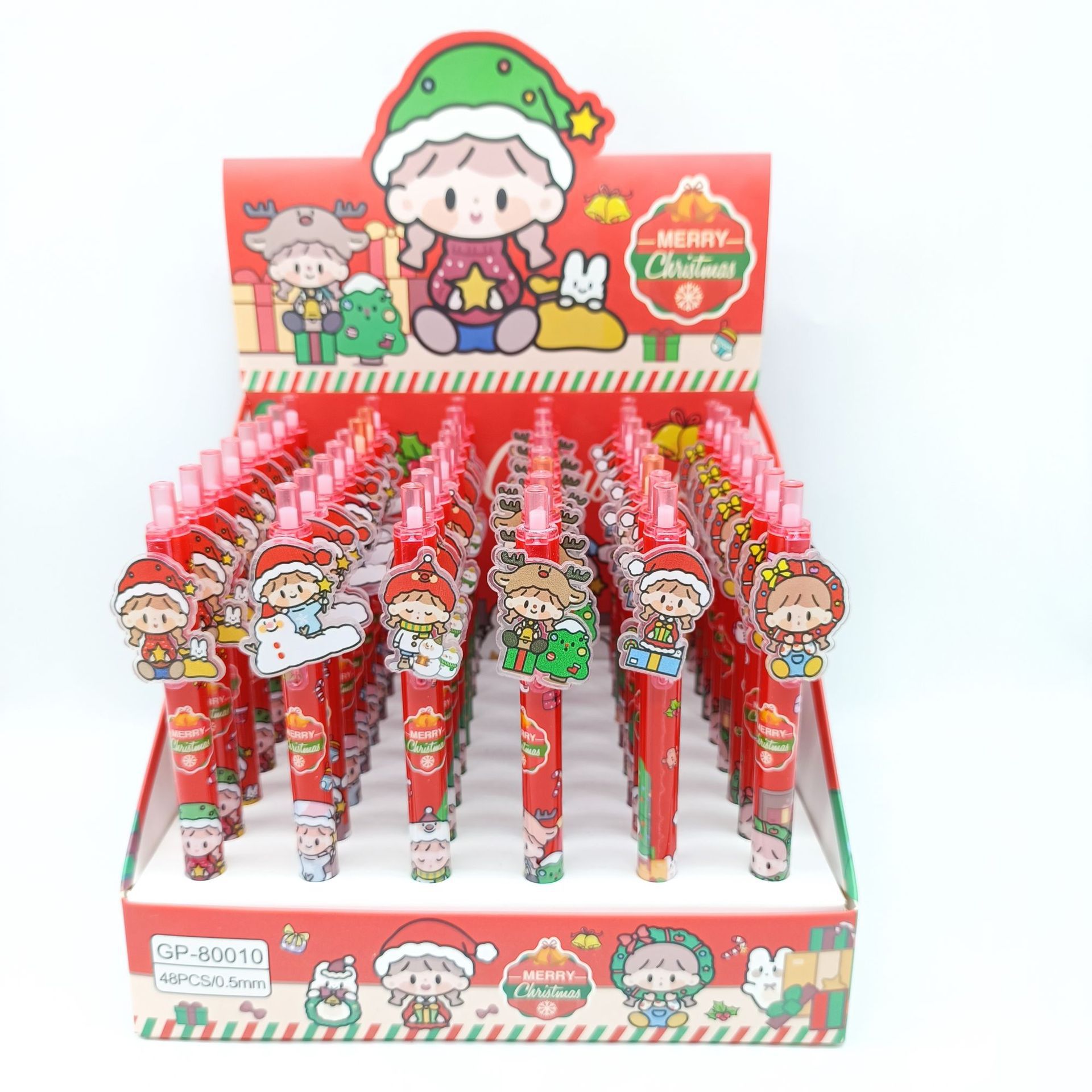 GP80010TP 크리스마스 걸 패치 펜 [48개 구매 및 한 박스 전체 발송]