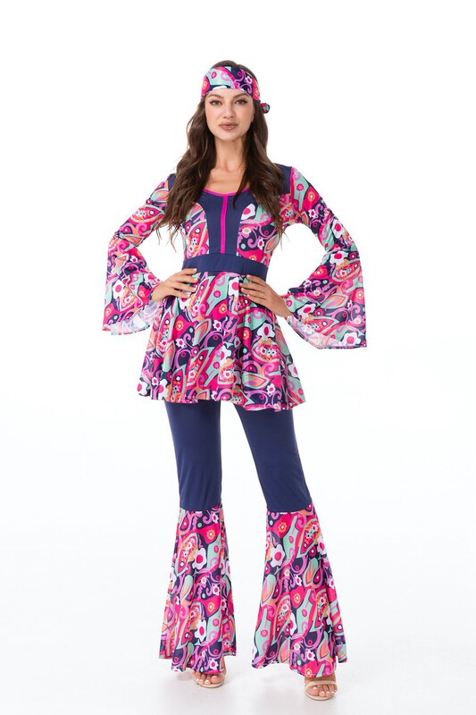 Halloween New Style Retro 70S Disco Performance Costumes Cosplay Couple Costumes Halloween New Style Retro 70S Disco Performance Costumes Cosplay Couple Costumes