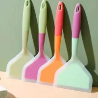 Лопатка из силикона пищевого класса, для жарки, жаропрочная, антипригарная, лопатка для блинов, специальная лопатка для блинов, прямые поставки завода Янцзян