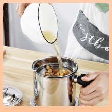 ✅304不锈钢滤油壶家用滤渣油壶过滤回油杯分离油渣厨房储油罐代