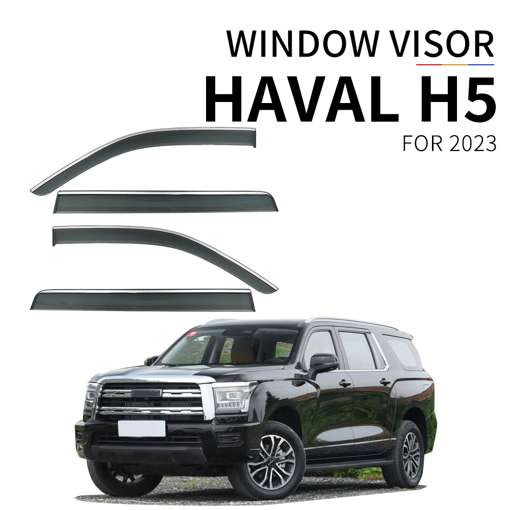 Подходящие для серии Great Wall Haval H5 2023+ дефлектор окон, защищает от солнца