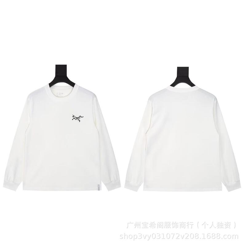 跨境新款鸟家ARC秋季圆领宽松运动休闲男女同款百搭T桖一件代发|undefined