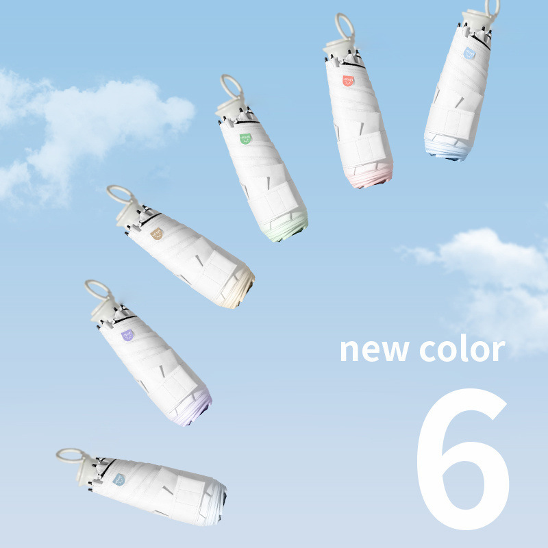 Telescopic Umbrella Handle 50% off Gradient Umbrella for Both Sunny and Rainy Weather, Women's Sun Umbrella, Sun Protection, Uv Protection, Capsule Umbrella, Mini Sunshade Telescopic Umbrella Handle 50% off Gradient Umbrella for Both Sunny and Rainy Weather, Women's Sun Umbrella, Sun Protection, Uv Protection, Capsule Umbrella, Mini Sunshade