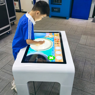 Spot 32inch Children's Touch Table Cross-Border Hot Sale Digital Picture Book Reading Table Anti-Blue Light Eye Protection Touch Screen Game