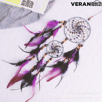 Cross border weave Dream catcher Ring Dream catcher metope Pendant Tapestries XR086