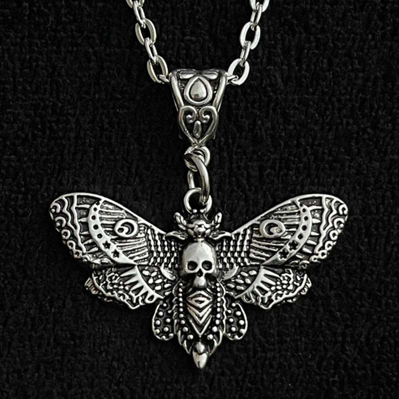 Collier tête de mort style hip-hop, nouveauté Halloween, en promotion pour hommes et femmes._voghion.com