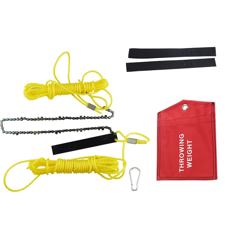 宁波厂家供应 3/8 24寸手拉链锯 便携户外园林修枝伐木高枝锯