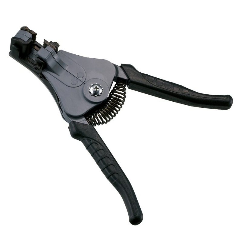 日本HOZAN宝三P-90-C剥线钳P-90-C线卸料器，绞线用，黑色手柄