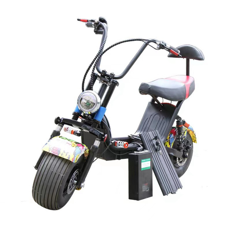 Harley-Style Electric Scooter, Small Harley-Style Electric Scooter, 48V Harley-Style Scooter, Citycoco Harley