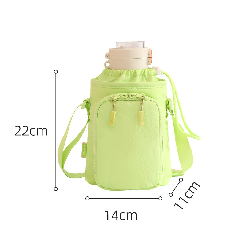 Yueman Casual Water Cup Crossbody Bag [Green]