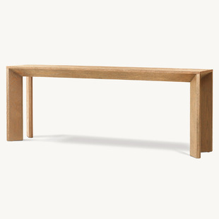 Modern Simple Solid Wood Home Table American Country Retro Entrance Table American Rh Retro Living Room Sofa Side Table