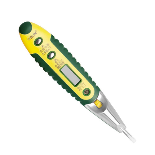 Oubang electric pen alarm electrician test digital display induction test LED live line zero line induction electric pen one-word metric system
