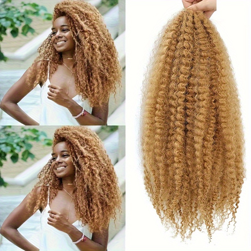 Pelucas grandes orugas africanas comercio exterior al por mayor hilo de fibra química aguja pelo esponjoso pequeño rollo multicolor Marley Hair