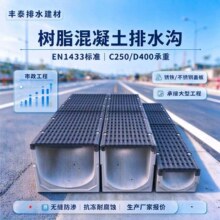 树脂混凝土排水沟U型槽C250市政公路园林成品排水沟排涝沟厂家