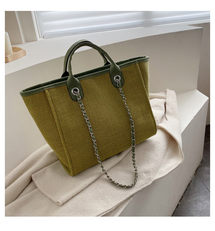 Simple Canvas Fashion Shoulder Bag display picture 7