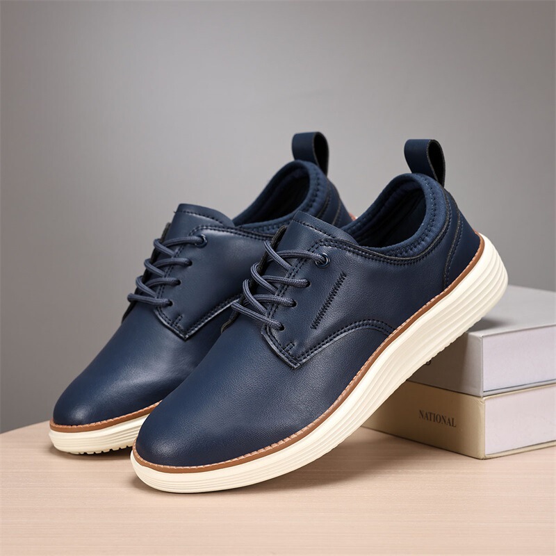 Cross-border Adult Oxford Shoes Men's Leather sneaker Leather Shoes Outdoor Wear-resistant Casual High-end Shoes for Men
