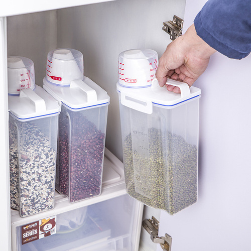 Household rice bucket storage tank kitchen insect-proof and moisture-proof sealed tank grain storage bucket rice tank cat food dog food bucket